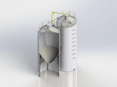 SILO DE CHAUX Un Produit HERMEX Pour Les Stations D puration silo-de-chaux-un-produit-hermex-pour-les-stations-d-puration